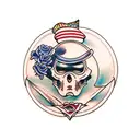 titties tattoo design idea