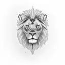 Roses and Stopwatch, Motivational speech and lion sleeve tattoo design idea