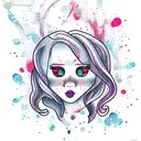 Cherry tattoo design idea