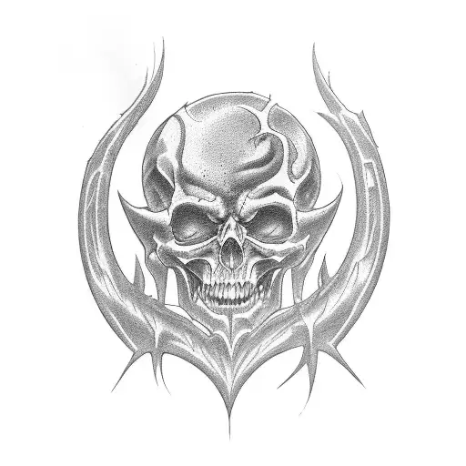 good vs evil faith bad tattoo design idea
