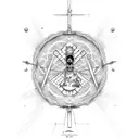 dom quixote tattoo design idea