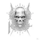 dom quixote tattoo design idea