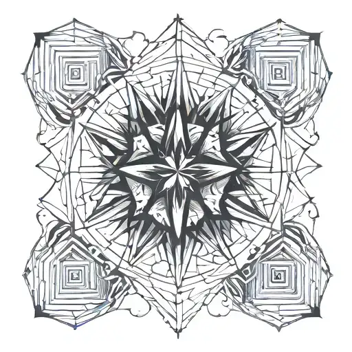 Aged tattoo design idea