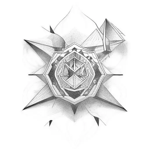 freedom and treasures tattoo design idea