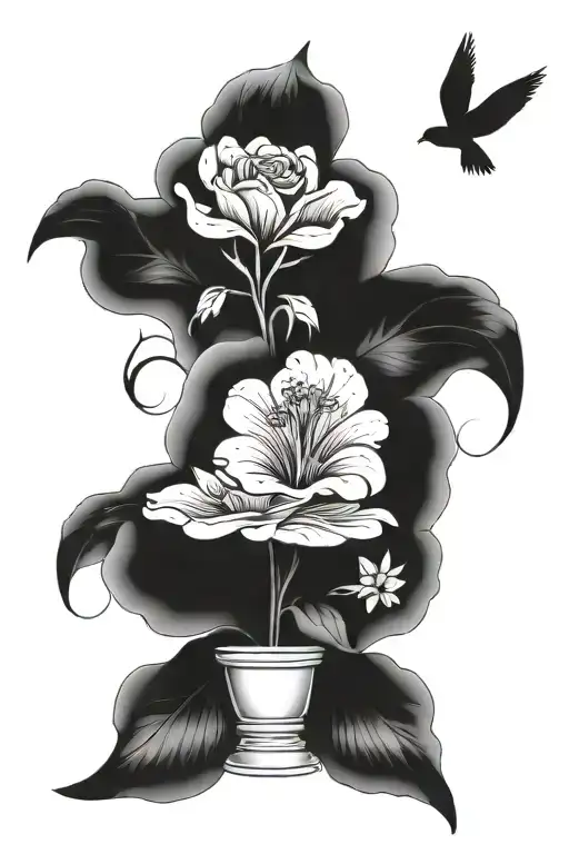 memorial tattoo for my grandpas who passed of cancer one was a nurse the other was a plasterer  tattoo design idea