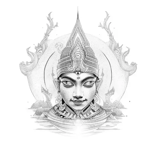 surya bhan  tattoo design idea