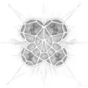 Heart Spider Web tattoo design idea
