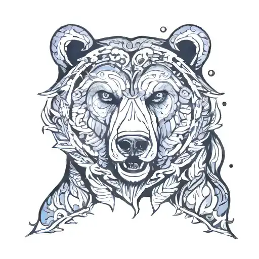 bears' brother tattoo design idea
