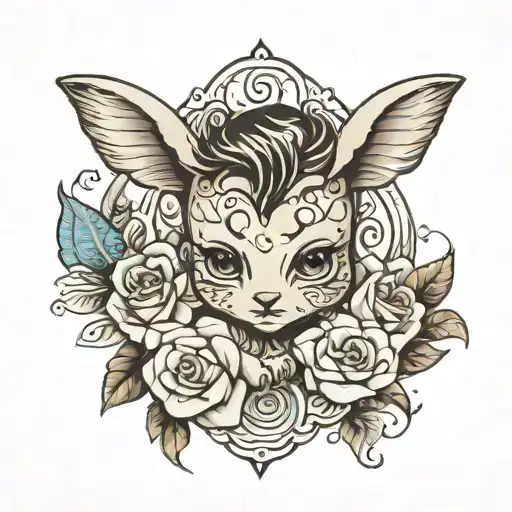 first born baby boy tattoo design idea