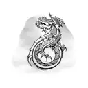 Welsh Dragon tattoo design idea