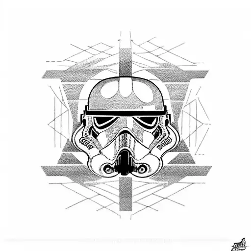 simple Star Wars design  tattoo design idea