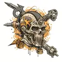 mad max tattoo design idea