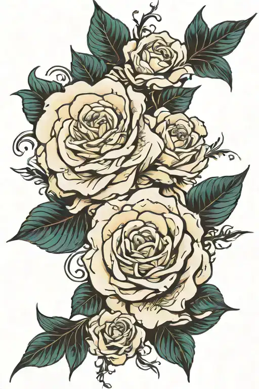 the words" Each breath defies fate" stoic concept tattoo design idea