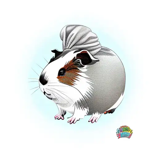 guinea pig tattoo design idea