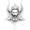 Lucifer  tattoo design idea