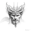 Lucifer  tattoo design idea