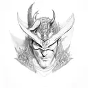 Lucifer  tattoo design idea