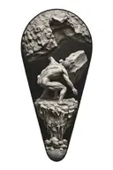 sissyphus pushing the boulder, with fibonacci's sequence  in the boulder tattoo design idea