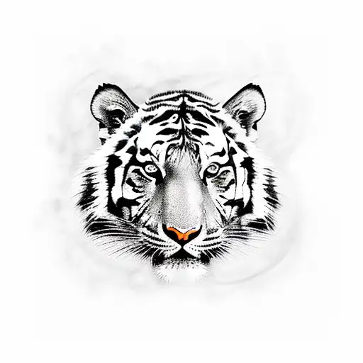 New School Tiger by Tyler Chaney TattooNOW