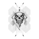 A three-quarter arm sleeve tattoo where the tattoo looks similar to the album cover from the band After the Burial's alb tattoo design idea