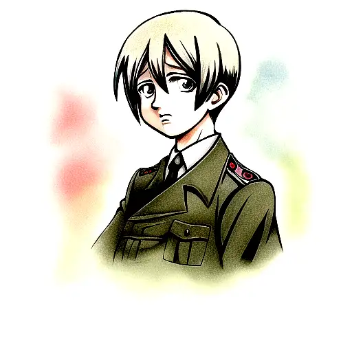 Hitler tattoo design idea