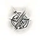 Dying Hitler tattoo design idea