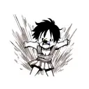 Luffy G5 tattoo design idea