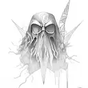 sirius black con dementor tattoo design idea