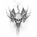 sirius black con dementor tattoo design idea