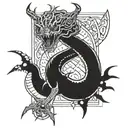 risk taker tattoo design idea