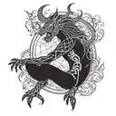 risk taker tattoo design idea