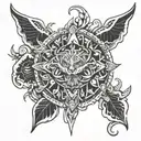 trader fearless  tattoo design idea