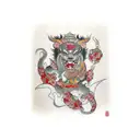 ashura tattoo design idea
