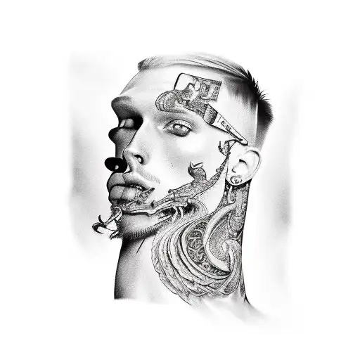 mgk song lyrics tattoo design idea