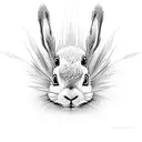 hare's-tail grass tattoo design idea