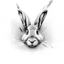 Hare's-tail Grass plant tattoo design idea