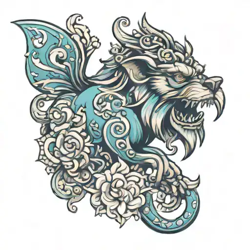Gruffi Rubber tattoo design idea