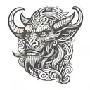 Gruffi Rubber tattoo design idea