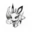 eeveelutions tattoo design idea