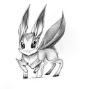 eeveelutions tattoo design idea