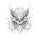 spiritual patch work tattoo tattoo design idea