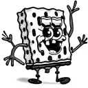 SpongeBob tattoo design idea