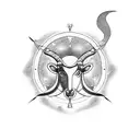 Aries, Pisces, and Sagittarius Constellations  tattoo design idea