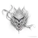 magic  tattoo design idea