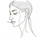 Doesn't cry tattoo design idea