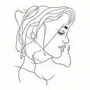 Doesn't cry tattoo design idea