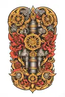 cannons tattoo design idea