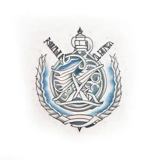 Create a tattoo that represents the deep roots of your family in Michigan tattoo design idea