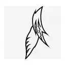 wing tattoo design idea