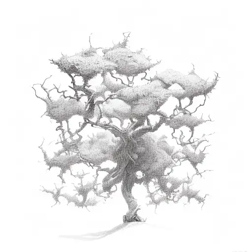 grapevine branch tattoo design idea